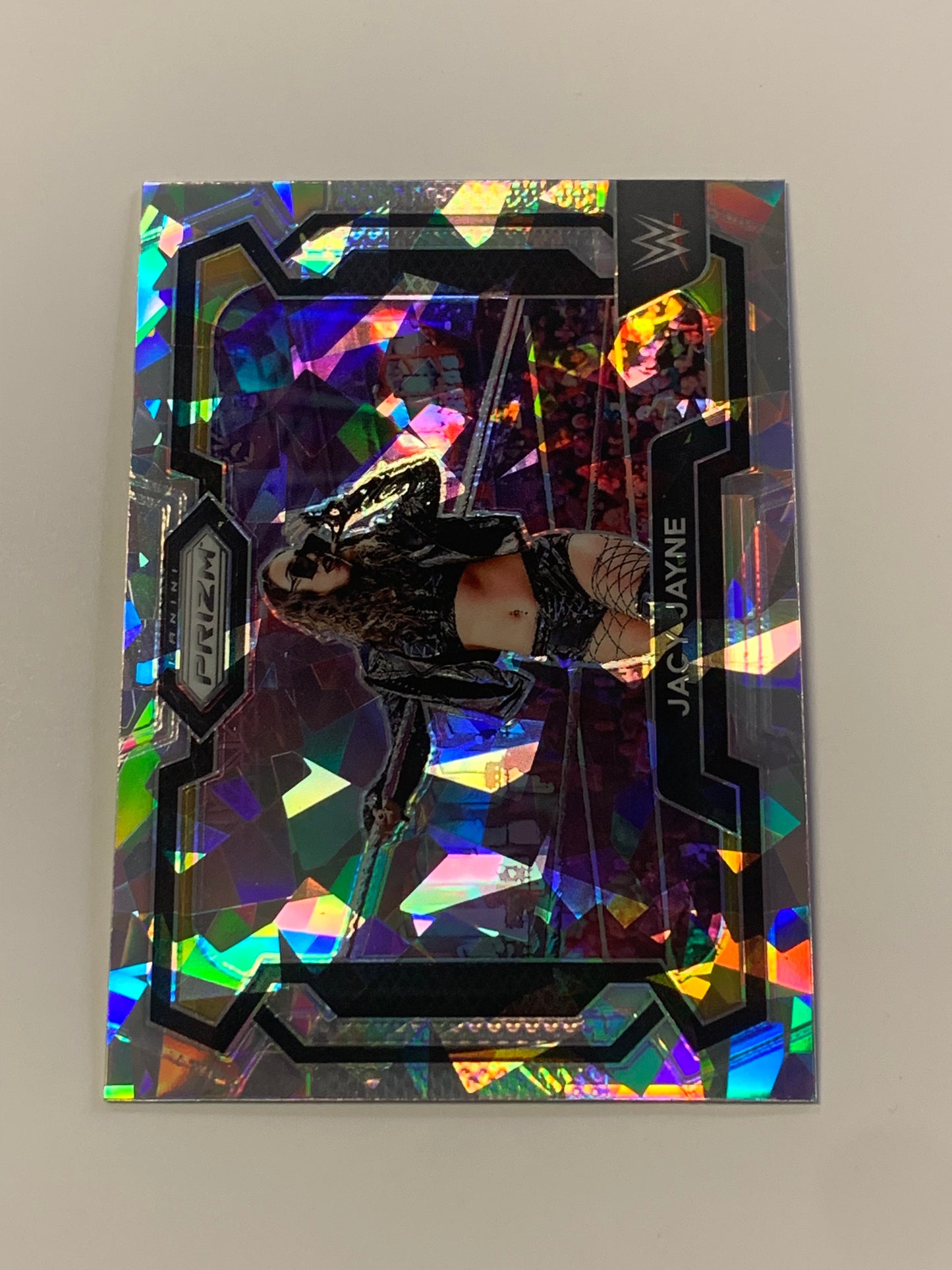 Jacy Jane 2024 WWE Prizm X-Fractor Refractor Card