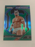 Dragon Lee 2024 WWE Prizm “Emergent” Green Refractor Card!!!