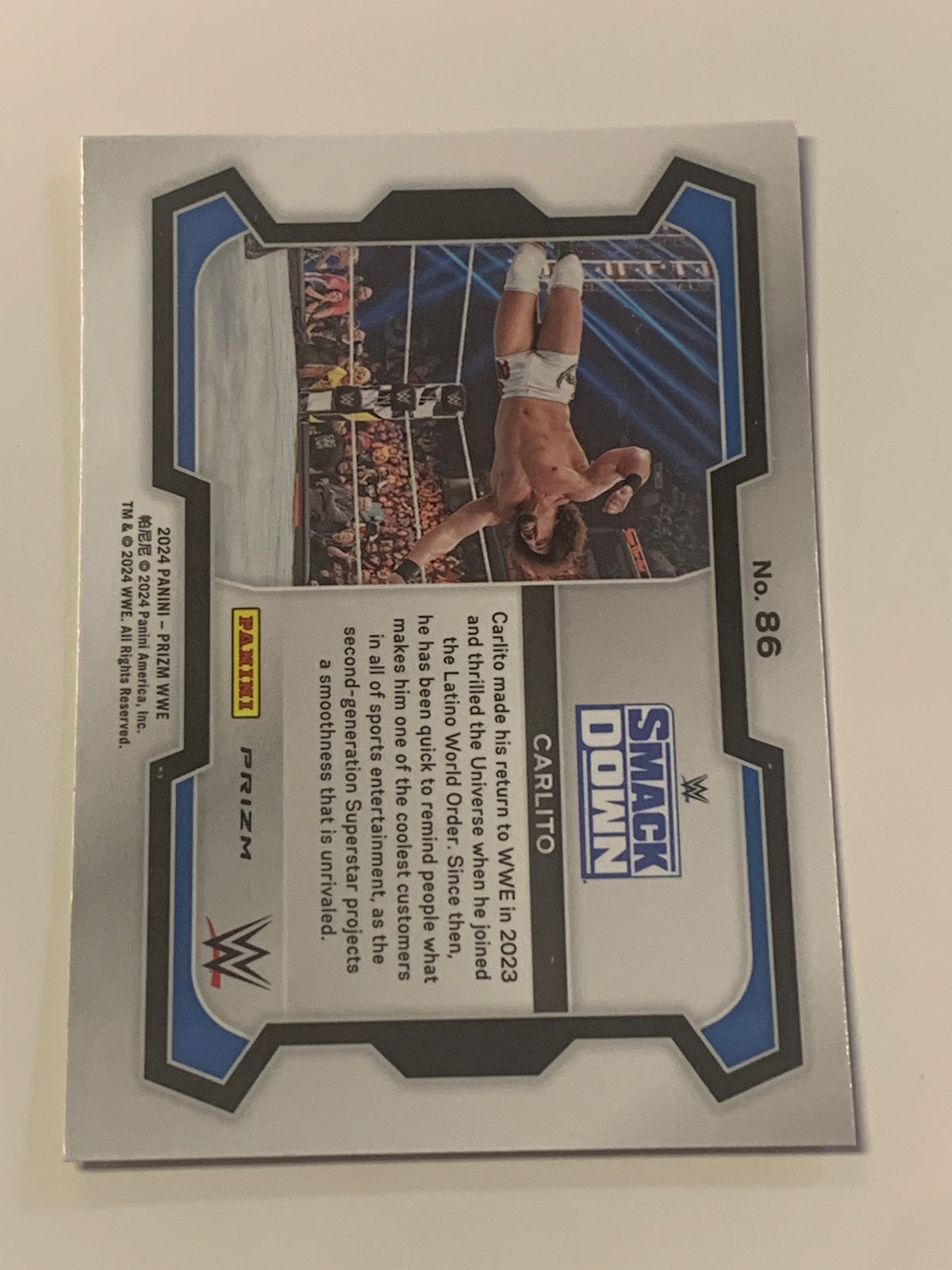 Carlito 2024 WWE Panini Prizm Silver #86