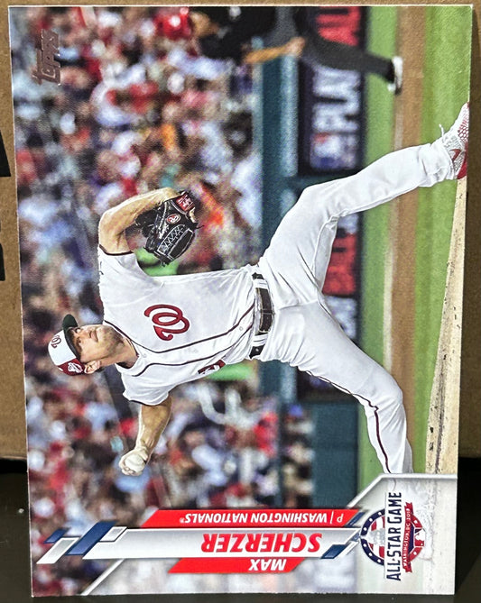 + Max Scherzer 2020 Topps Update Card #U-185 WASHINGTON NATIONALS