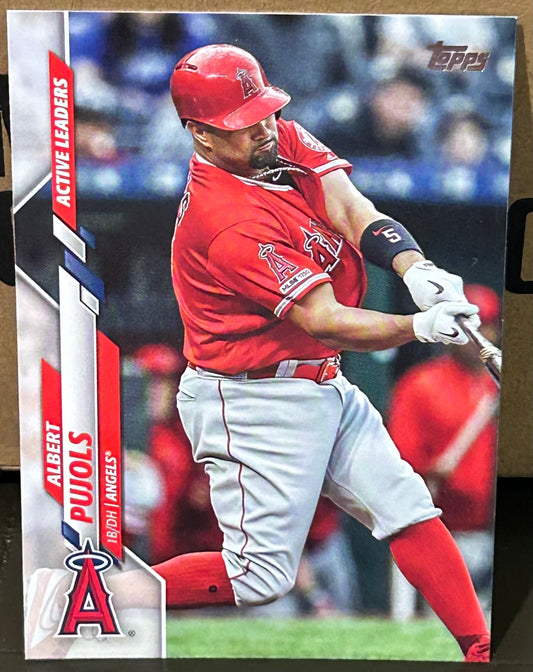 + Albert Pujols 2020 Topps Update Card #U-38 ANGELS