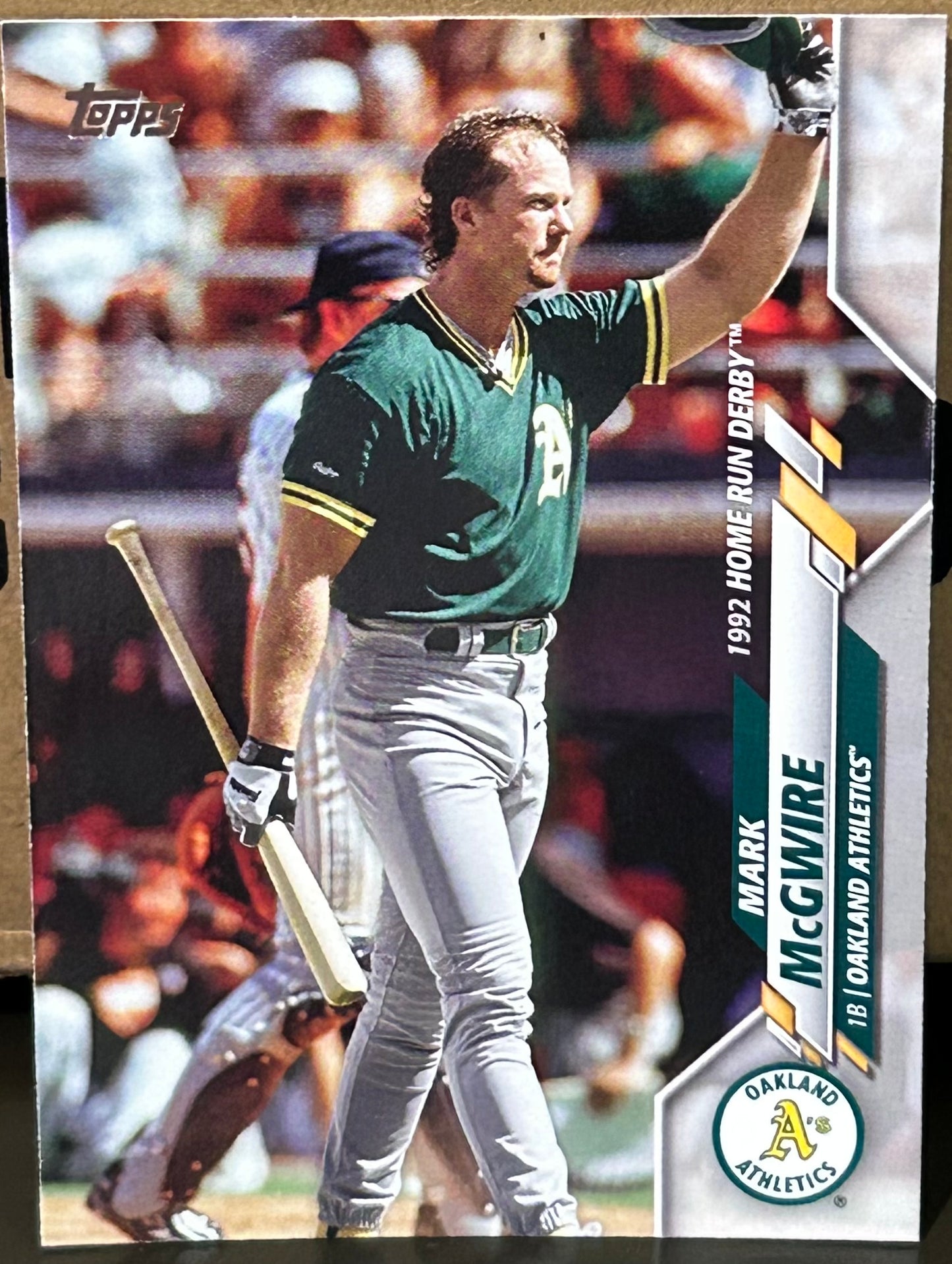 + Mark McGwire 2020 Topps Update Card #U-296 OAKLAND A’s
