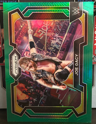 Joe Gacy 2024 WWE NXT Panini Prizm GREEN REFRACTOR Card