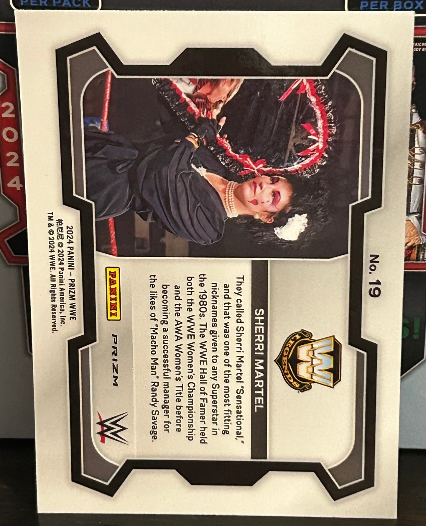 Sherri Martel 2024 WWE Panini Prizm Green