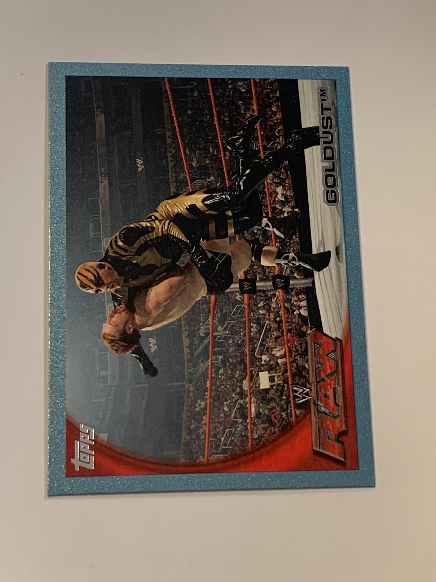 Goldust 2010 WWE Topps Blue Parallel Card #208/2010
