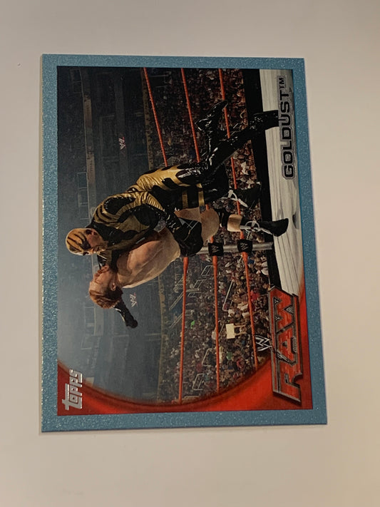 Goldust 2010 WWE Topps Blue Parallel Card #208/2010