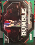 Braun Strowman 2024 WWE Panini Prizm Royal Rumble Green Refractor Card