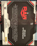 Braun Strowman 2024 WWE Panini Prizm Royal Rumble Green Refractor Card