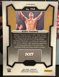 Eddy Thorpe 2024 WWE NXT Panini Prizm Cracked Ice Green Refractor ROOKIE Card