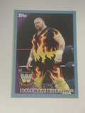 Bam Bam Bigelow 2010 WWE Topps Blue Parallel Card #220/2010 (Awesome Card)!!!