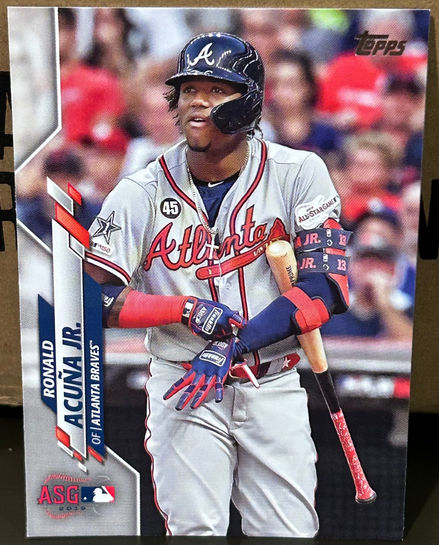 + Ronald Acuna jr 2020 Topps Update Card ATLANTA BRAVES
