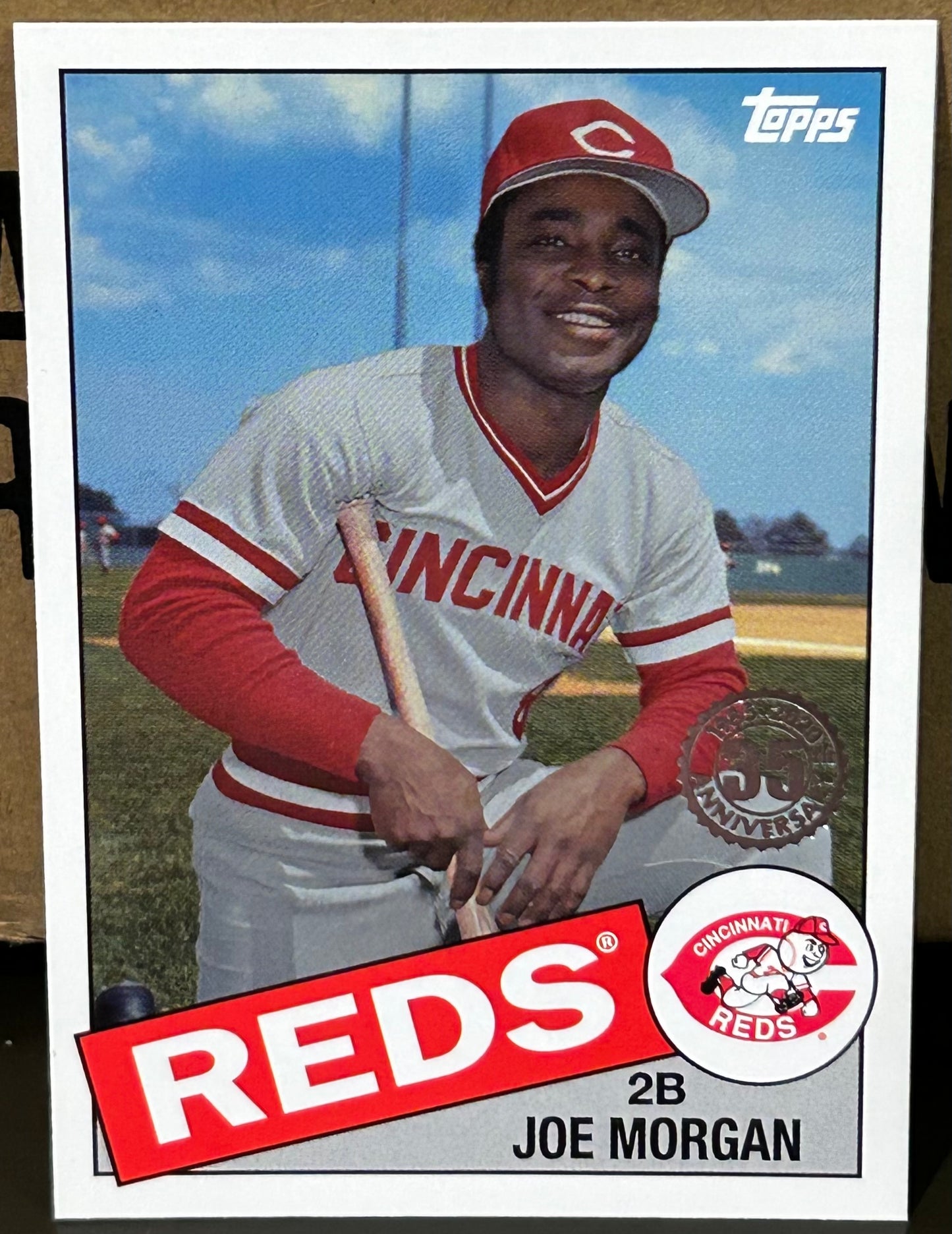 + Joe Morgan 2020 Topps Update “1985 Topps Anniversary” Insert Card REDS