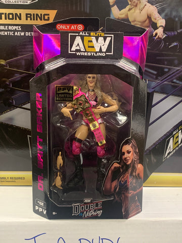 Britt Baker AEW Double or Nothing Limited Edition Exclusive Action Figure