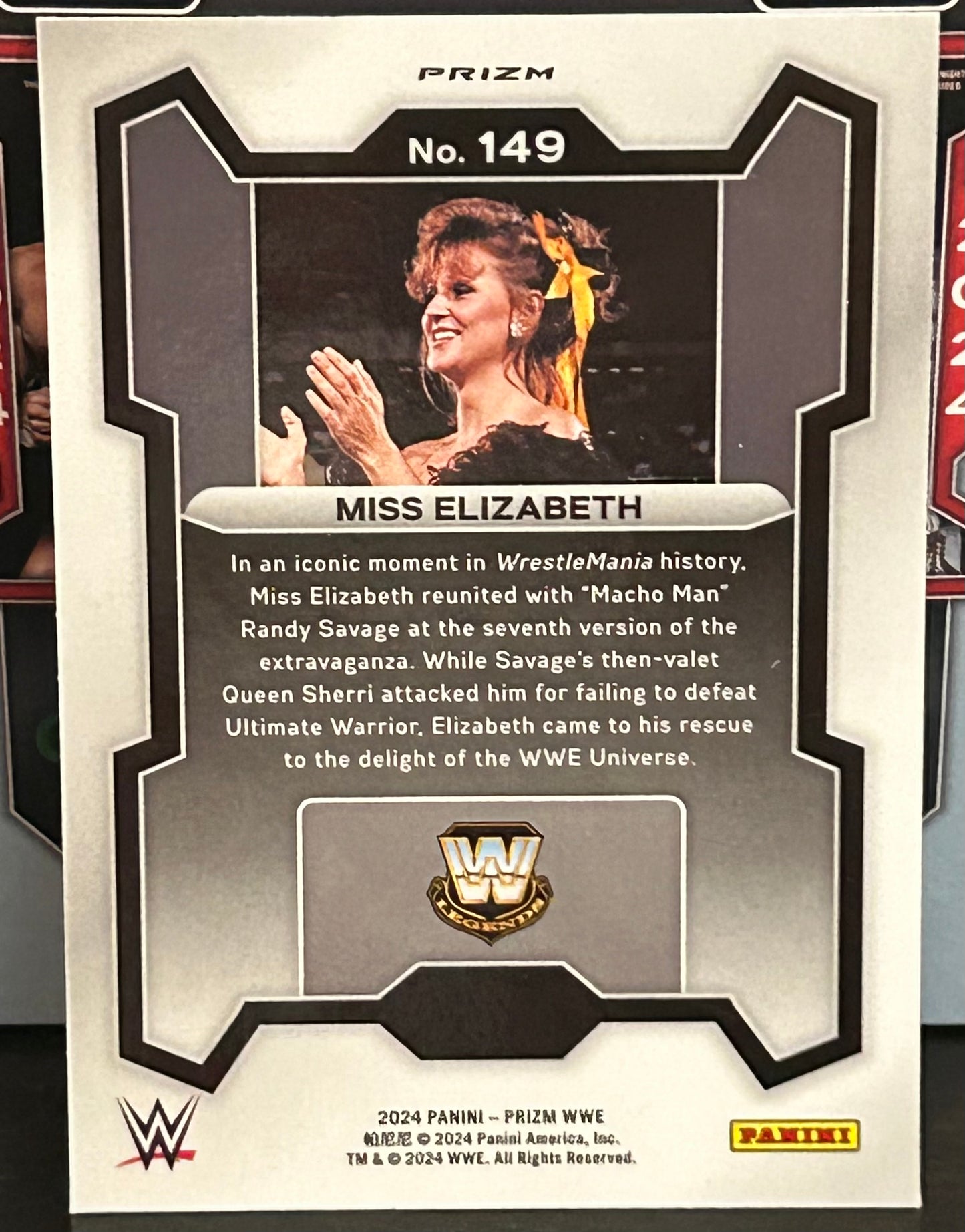 Miss Elizabeth 2024 WWE Panini Prizm Silver #149