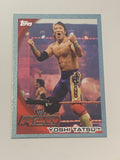 Yoshi Tatsu 2010 WWE Topps Blue Parallel Rookie Card #153/2010 (Awesome Card)!!!