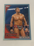 The Miz 2010 WWE Topps Blue Parallel Card #1781/2010 (Awesome Card)!!!