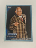 Teddy Long 2010 WWE Topps Blue Parallel Card #1894/2010 (Awesome Card)!!!