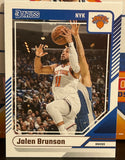 Jalen Brunson 2024-25 NBA Panini Donruss Card NY Knicks