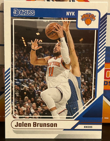 Jalen Brunson 2024-25 NBA Panini Donruss Card NY Knicks