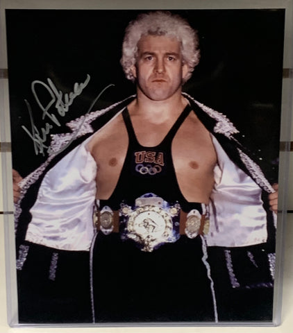 Ken Patera WWE Signed 8x10 Color Photo