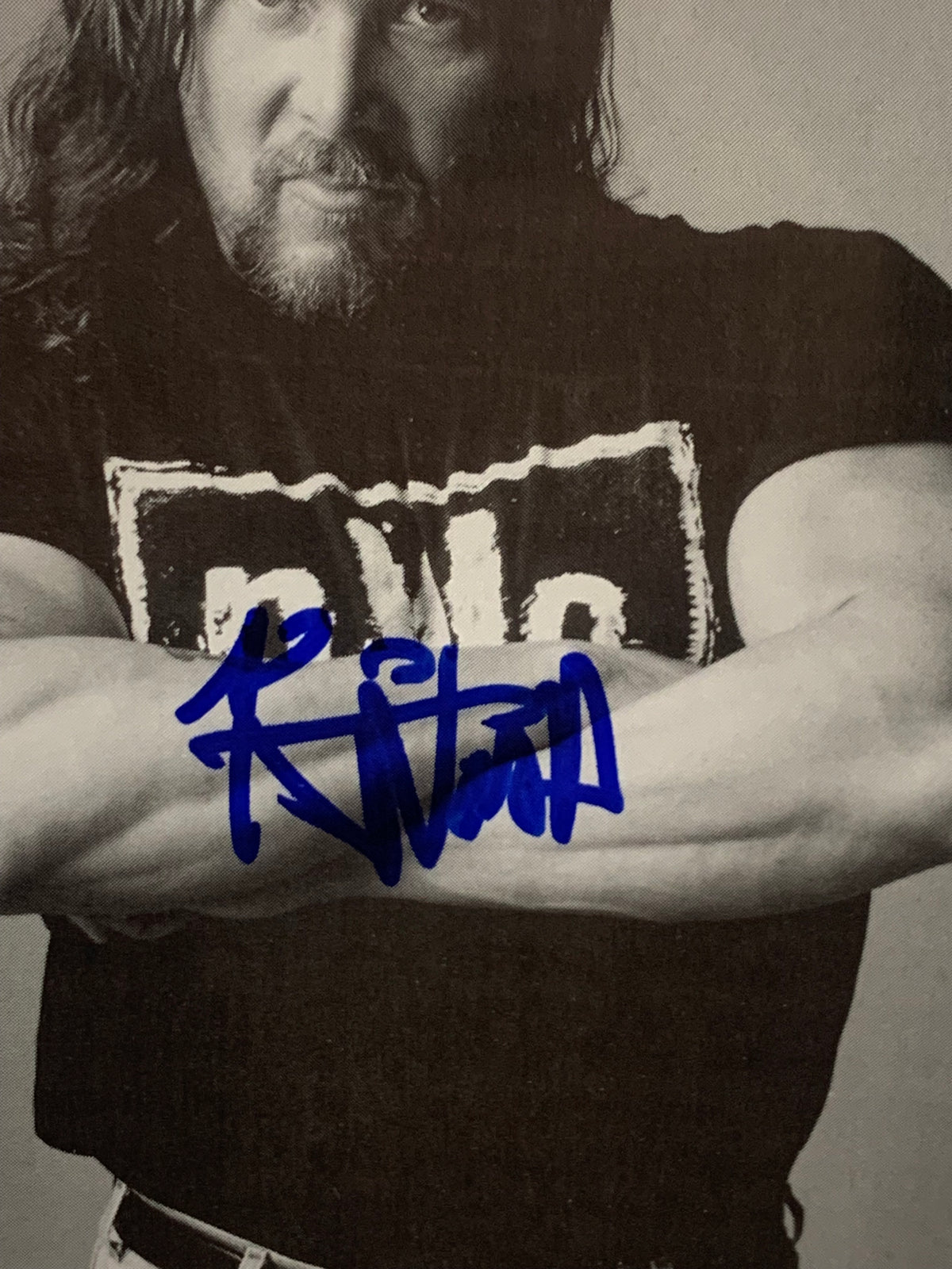 Kevin Nash Signed WCW NWO “Thin Paper” Official Promo (Tri-Star COA)