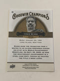 Vince Russo Signed 2020 UD Goodwin Champions Card (Comes w/COA)!!!