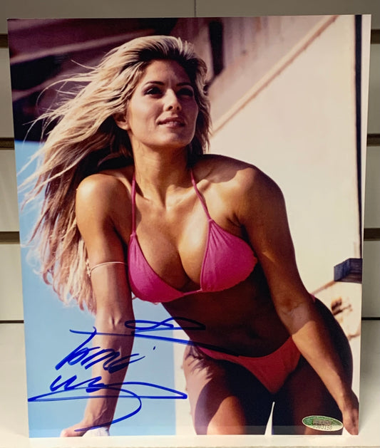 Torrie Wilson Signed 8x10 Color Photo (Tri-Star COA)