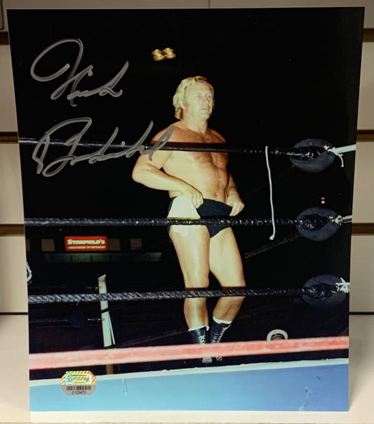 Nick Bockwinkel Signed 8x10 Color Photo (Comes w/COA)