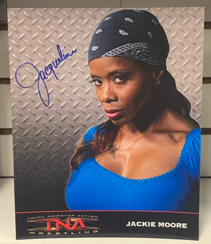 Jackie Moore aka Jaqueline Signed Official TNA Promo
