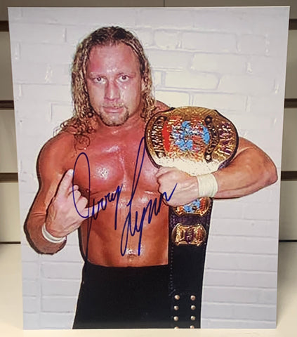 Jerry Lynn Signed 8x10 Color Photo ECW (Comes w/COA)