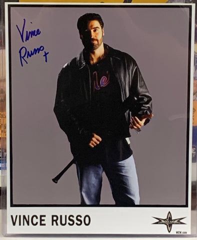 Vince Russo Signed 8x10 WCW Photo (Comes w/COA)!!!