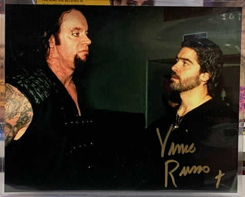 Vince Russo Signed 8x10 WWE Photo (Comes w/COA)!!!