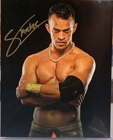 Ricky Starks Signed 8x10 Color Photo AEW (Comes w/COA)!!!