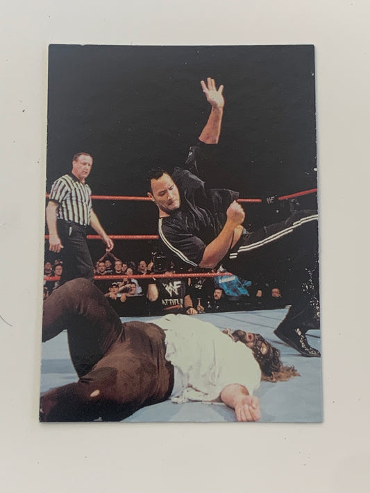 The Rock 1999 WWE Comic Images Card