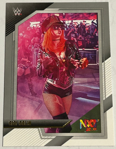 Gigi Dolin 2022 WWE NXT Panini Silver Parallel Card