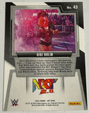 Gigi Dolin 2022 WWE NXT Panini Silver Parallel Card