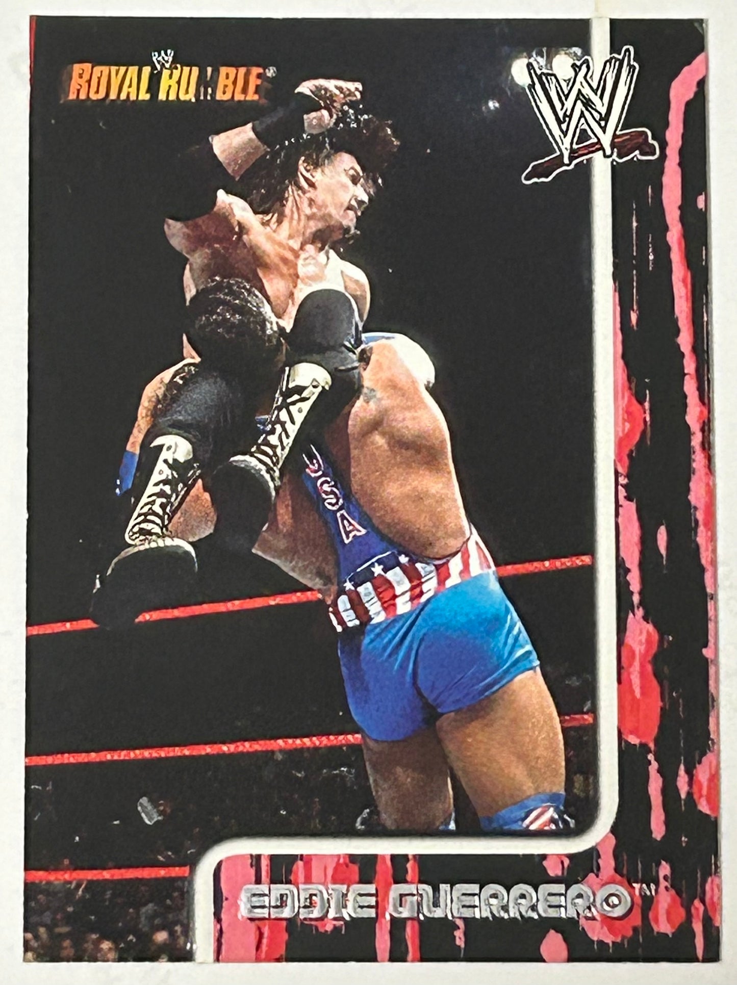 Eddie Guerrero 2002 WWE Fleer Royal Rumble Card