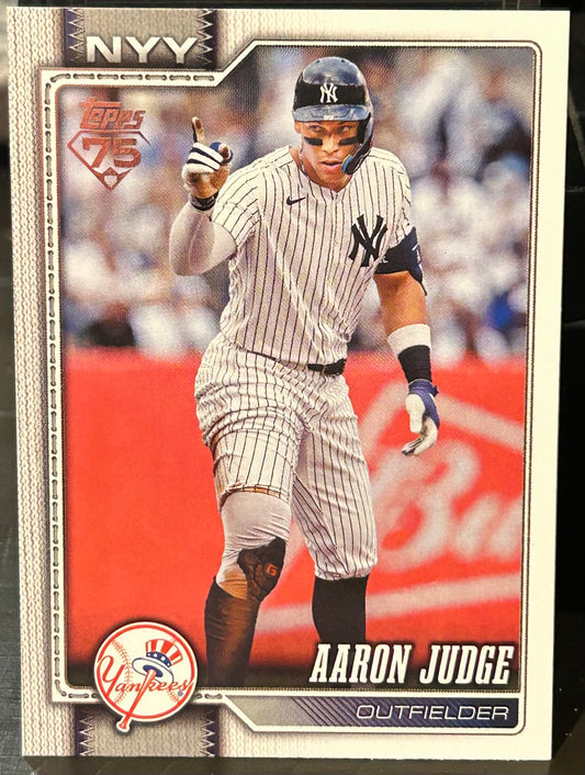 + Aaron Judge 2026 Topps Card NY YANKEES