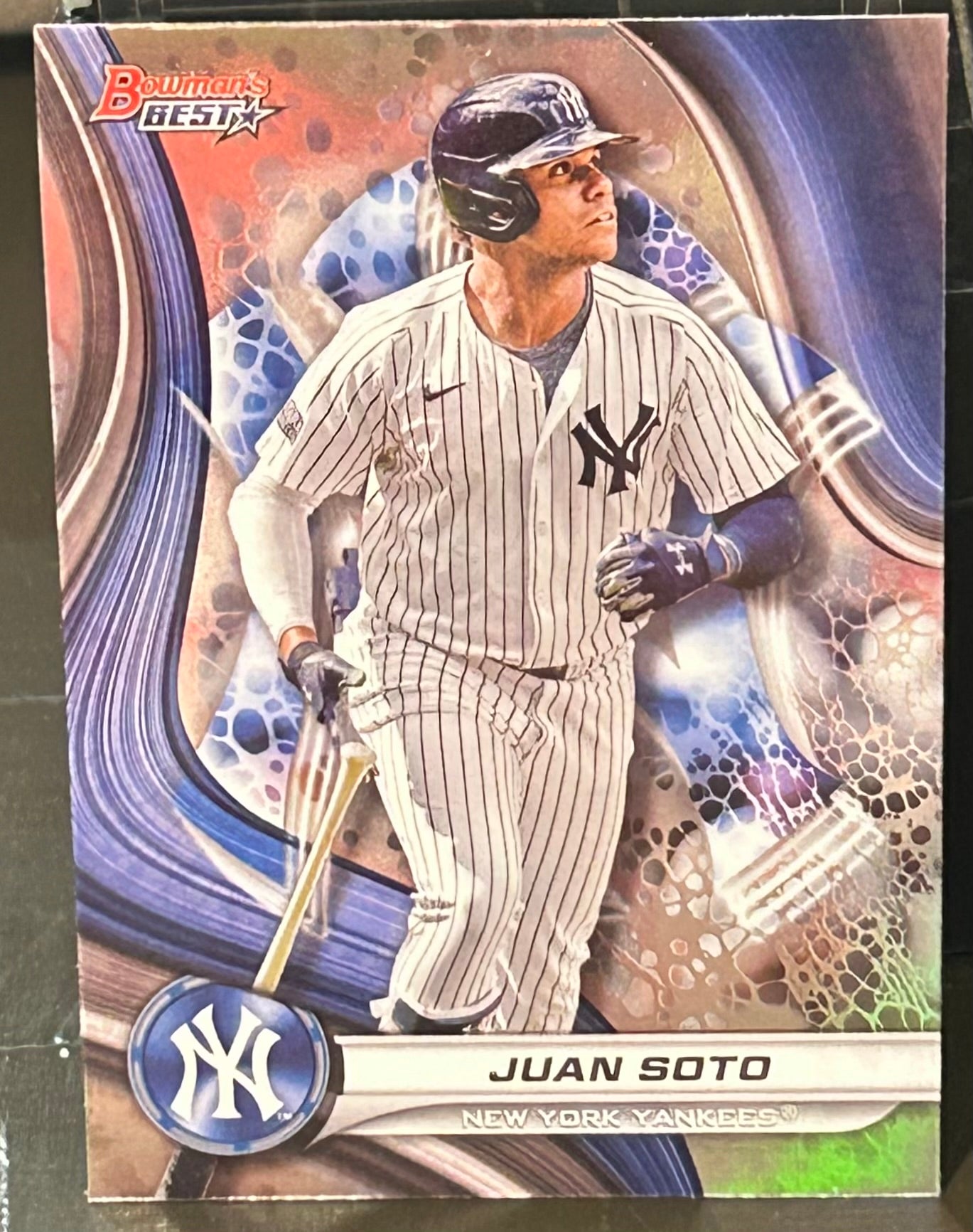 + Juan Soto 2024 Bowman’s Best REFRACTOR Card NY YANKEES