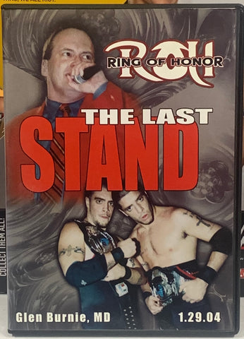 ROH Ring Of Honor DVD “The Last Stand” 1/29/04 (Briscoes, Samoa Joe, CM Punk, Jerry Lynn)!!!