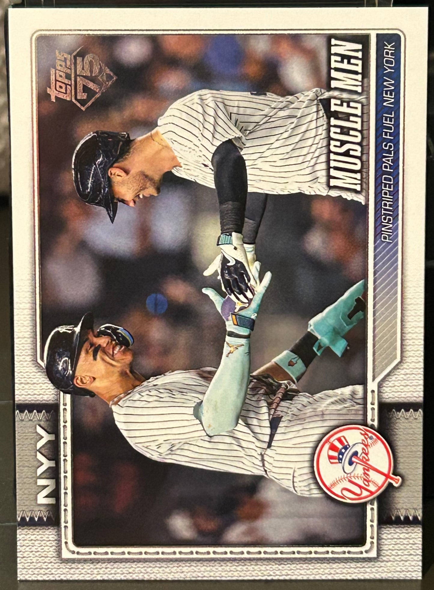+ Aaron Judge & Cody Bellinger 2026 Topps “Muscle Men” Card NY YANKEES