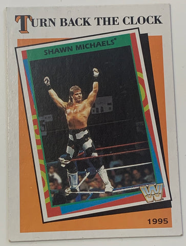 Shawn Michaels 2016 WWE Topps “Turn Back The Clock” Card HBK