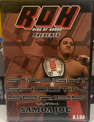 ROH Ring of Honor Straight Shootin’ Series with Samoa Joe on 8/7/04 (Shoot Interview)!!!