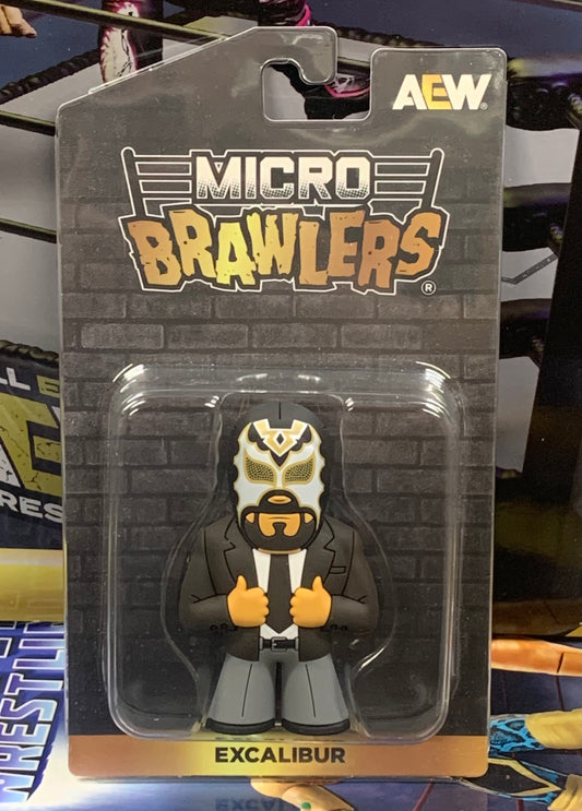 Excalibur AEW Micro Brawlers (New in Package)