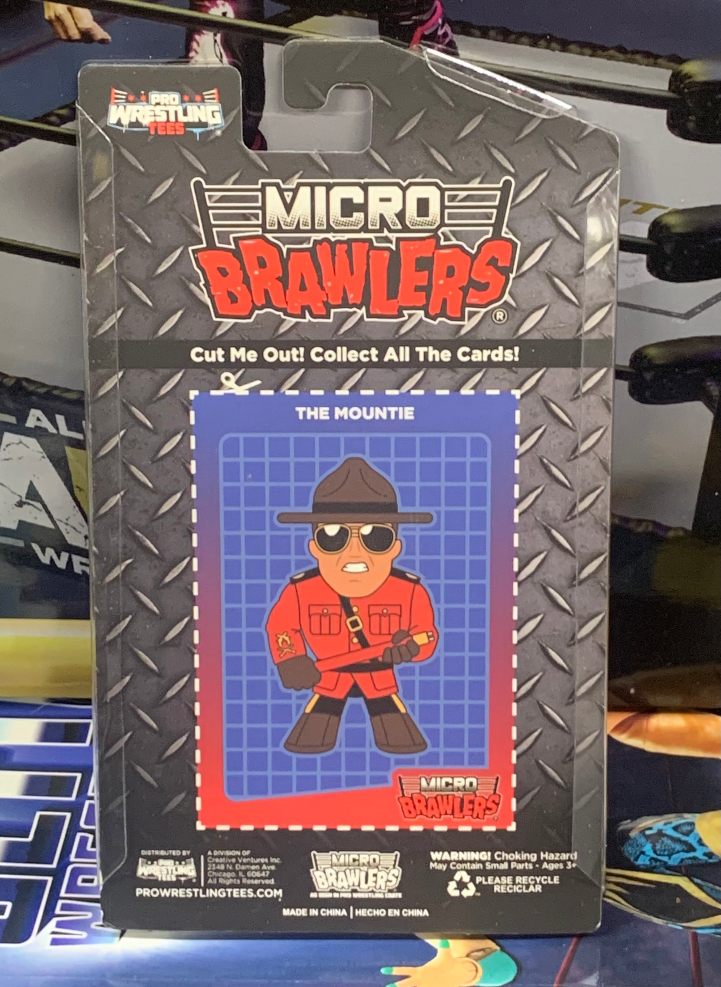 The Mountie Micro Brawlers (New in Package)
