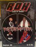 ROH Ring of Honor DVD “Redemption” 8/12/05 (CM Punk, James Gibson, Samoa Joe)!!!