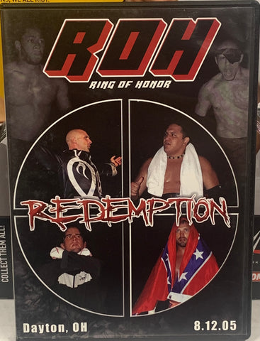 ROH Ring of Honor DVD “Redemption” 8/12/05 (CM Punk, James Gibson, Samoa Joe)!!!