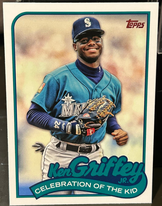 + Ken Griffey Jr 2024 Topps “Celebration of the Kid” Insert Card SEATTLE MARINERS