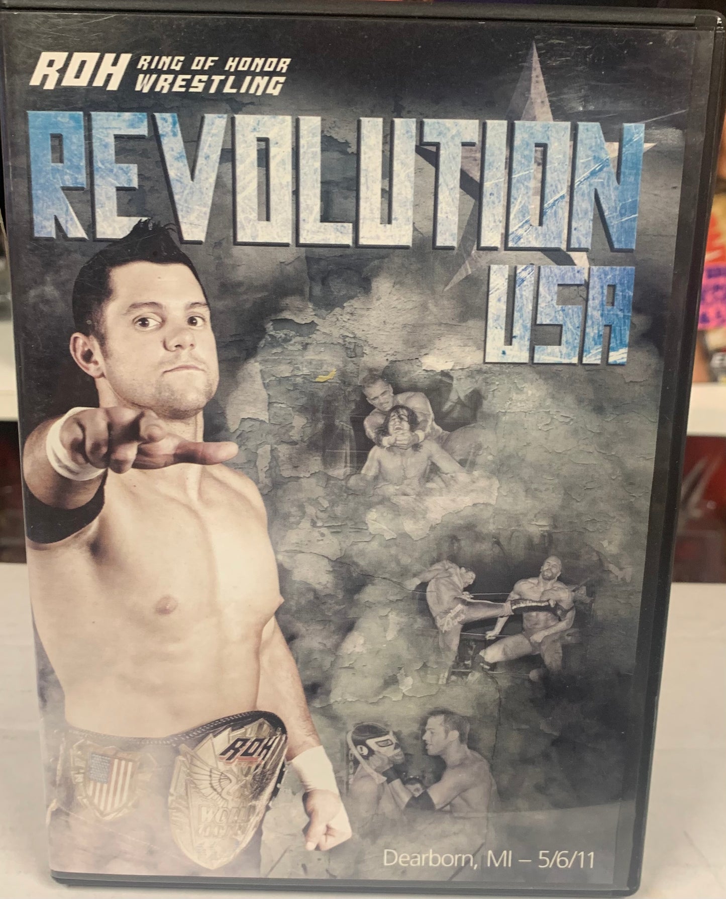 ROH Ring of Honor DVD “Revolution USA” 5/6/11 (El Generico, Strong, Briscoes, Kings of Wrestling)