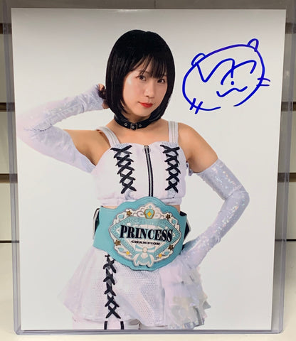 Rika Tatsumi Signed 8x10 Color Photo Tokyo Joshi Pro Wrestling